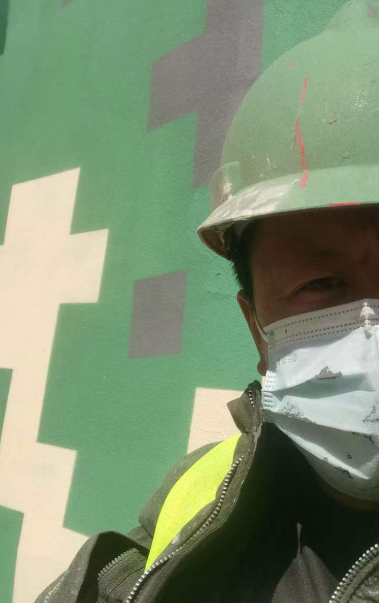 西双版纳迷彩漆未完全固化；